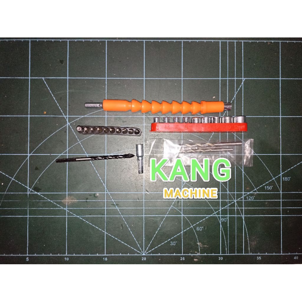 set asesoris mata bor mata obeng mata roofing mata shock kunci shock sparepart