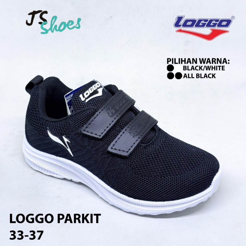 LOGGO PARKIT - SEPATU SNEAKERS SEPATU SEKOLAH KRETEK ANAK MERK LOGGO ORIGINAL