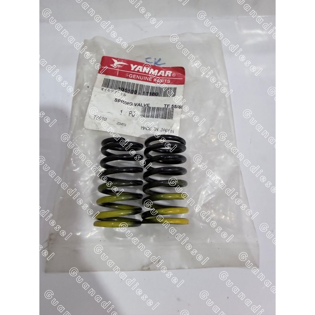 Spring Valve Yanmar / per klep Yanmar TF 55/TF 85 Yanmar Original