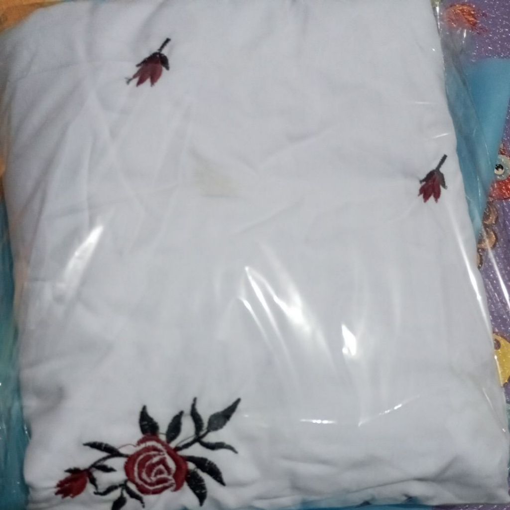 mukena terusan katun mikro