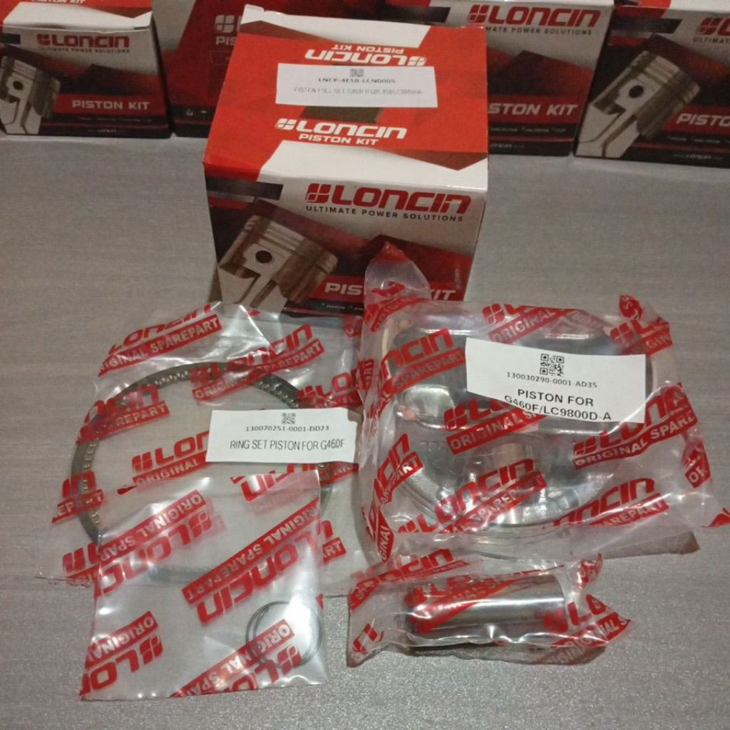 PISTON ASSY LONCIN G460F 16HP ORIGINAL