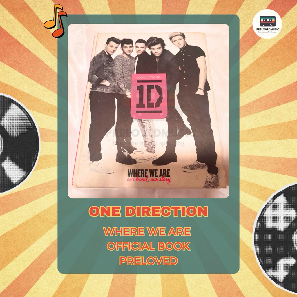 One Direction Where We Are Hardcover Official Book