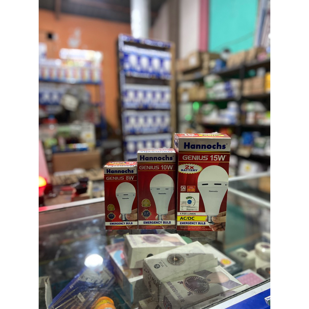 Lampu Hannochs LED Emergency 8-15watt