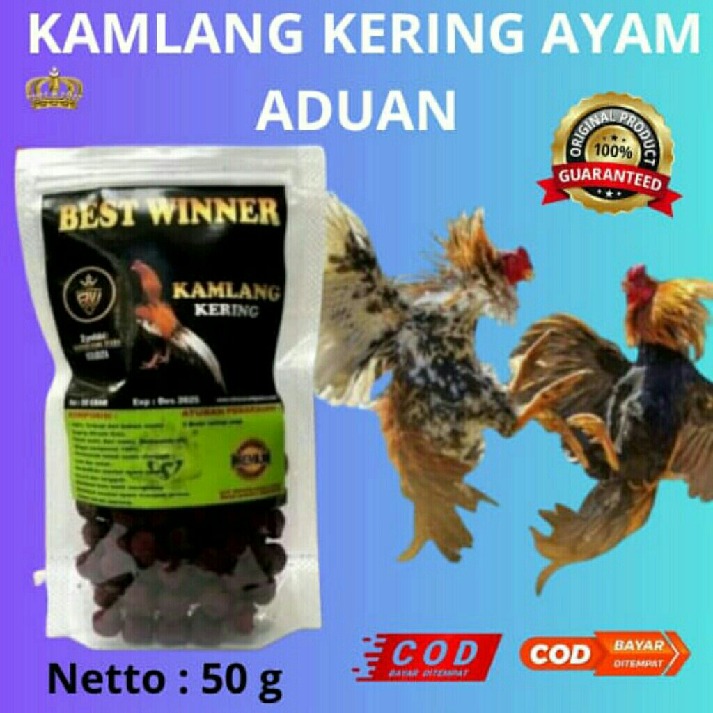 Doping Ayam Aduan – Kamlang Kering Super Power Best Winner