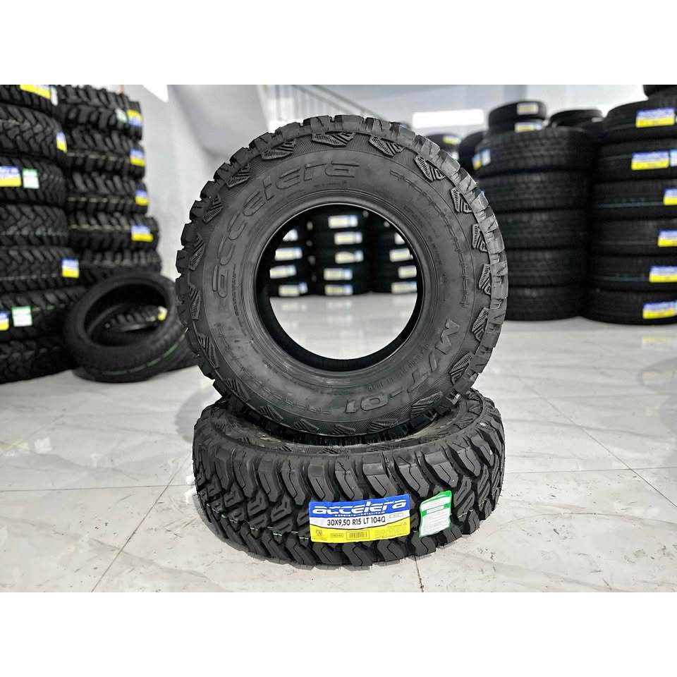 Ban Mobil Tubles Offroad Ring 15 Accelera M/T 0-1 / 30X9,5 R15 Toko Ban Mobil Terdekat