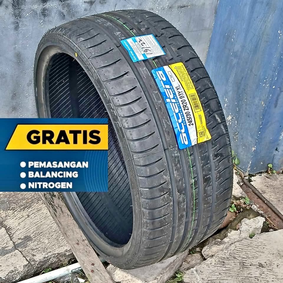 Ban Mobil Tubles Ring 20 Accelera PHI 245/30 R20 Toko Ban Mobil terdekat Gratis Pasang Di toko