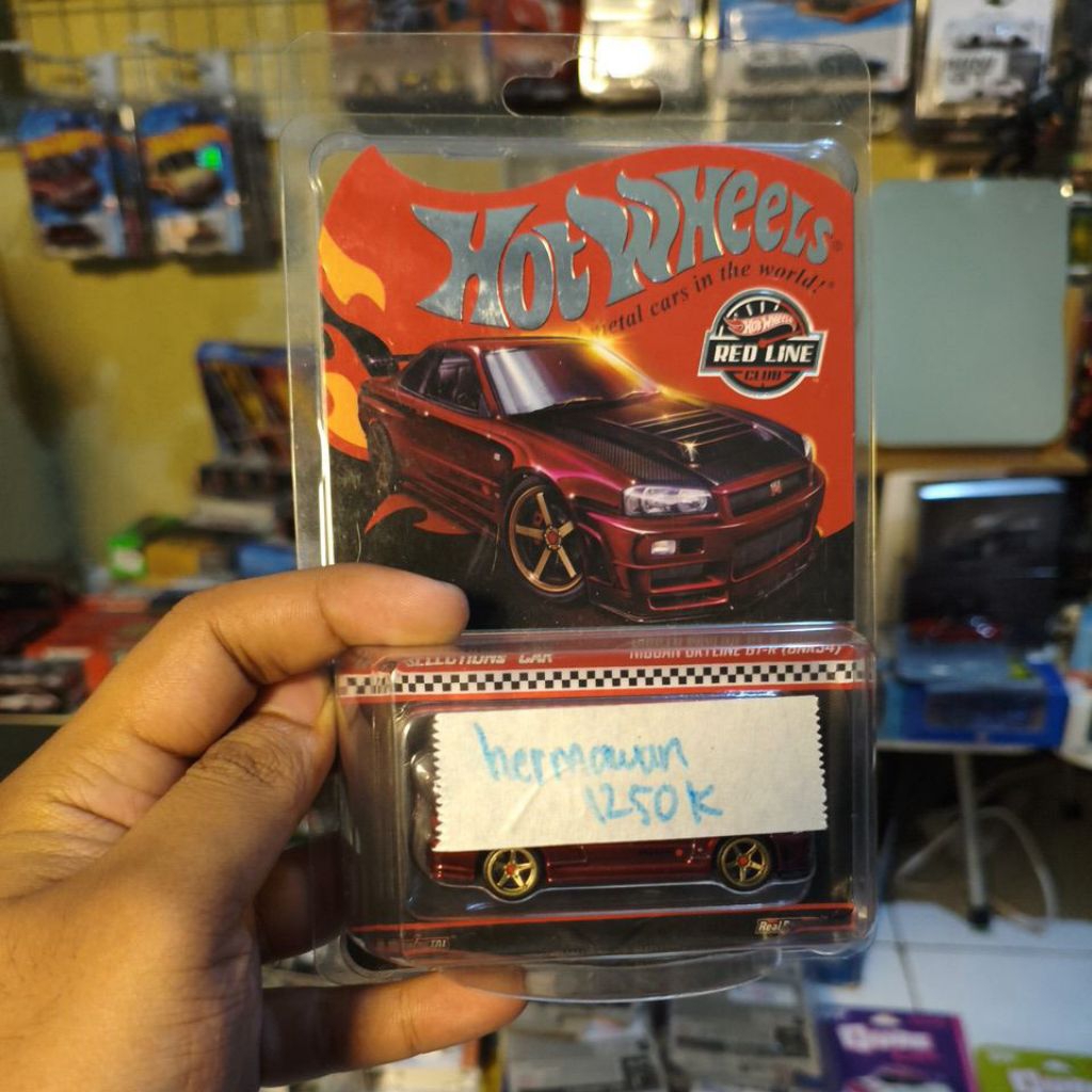 Hotwheels RLC GTR R34