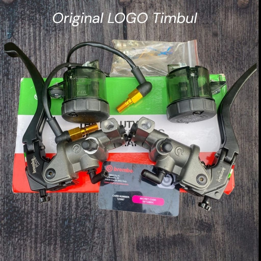 Cod Handel Master Rcs19 original Vietnam Gren A Logo Timbul Nmax-Lexi-Adv-Pcx