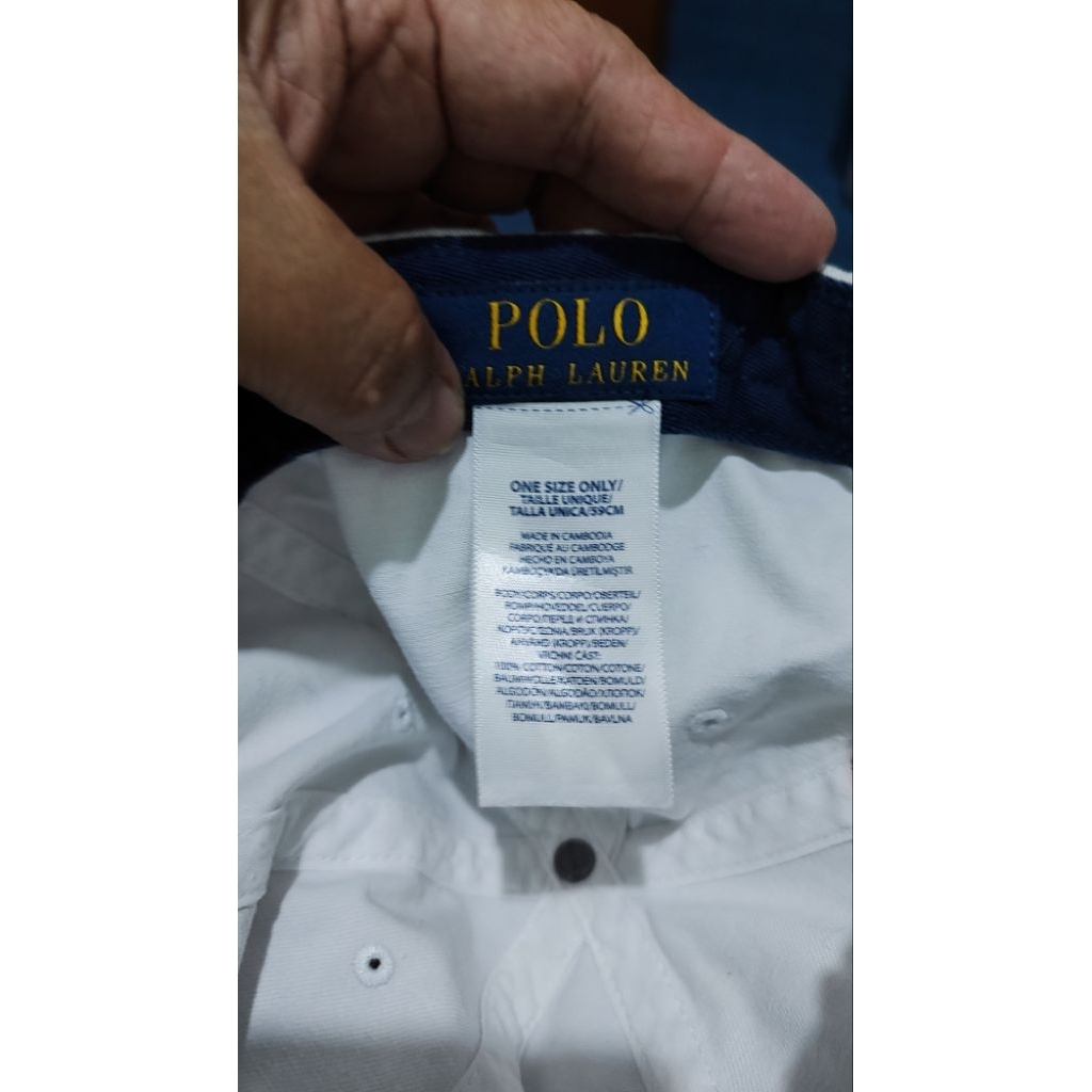 Topi Caps Polo Ralph Lauren