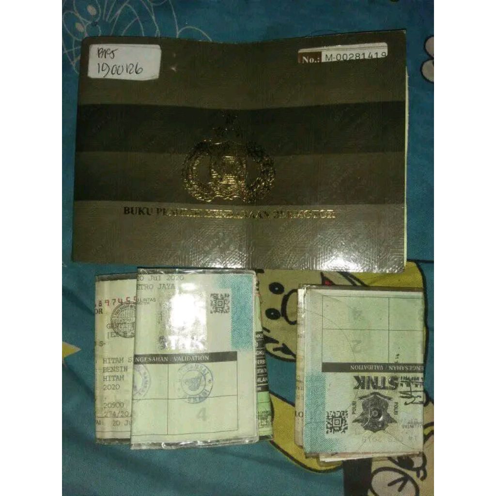 kerangka surat surat motor