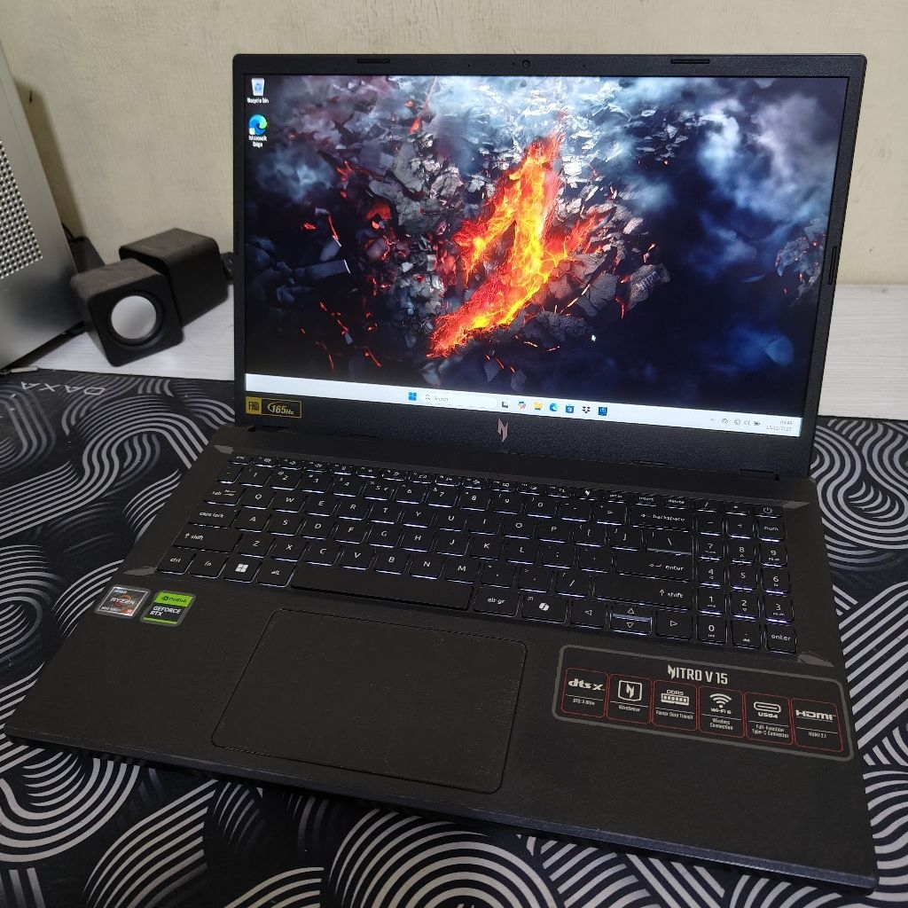 Acer Nitro V15 Ryzen 5 6600H RTX3050 Laptop Gaming