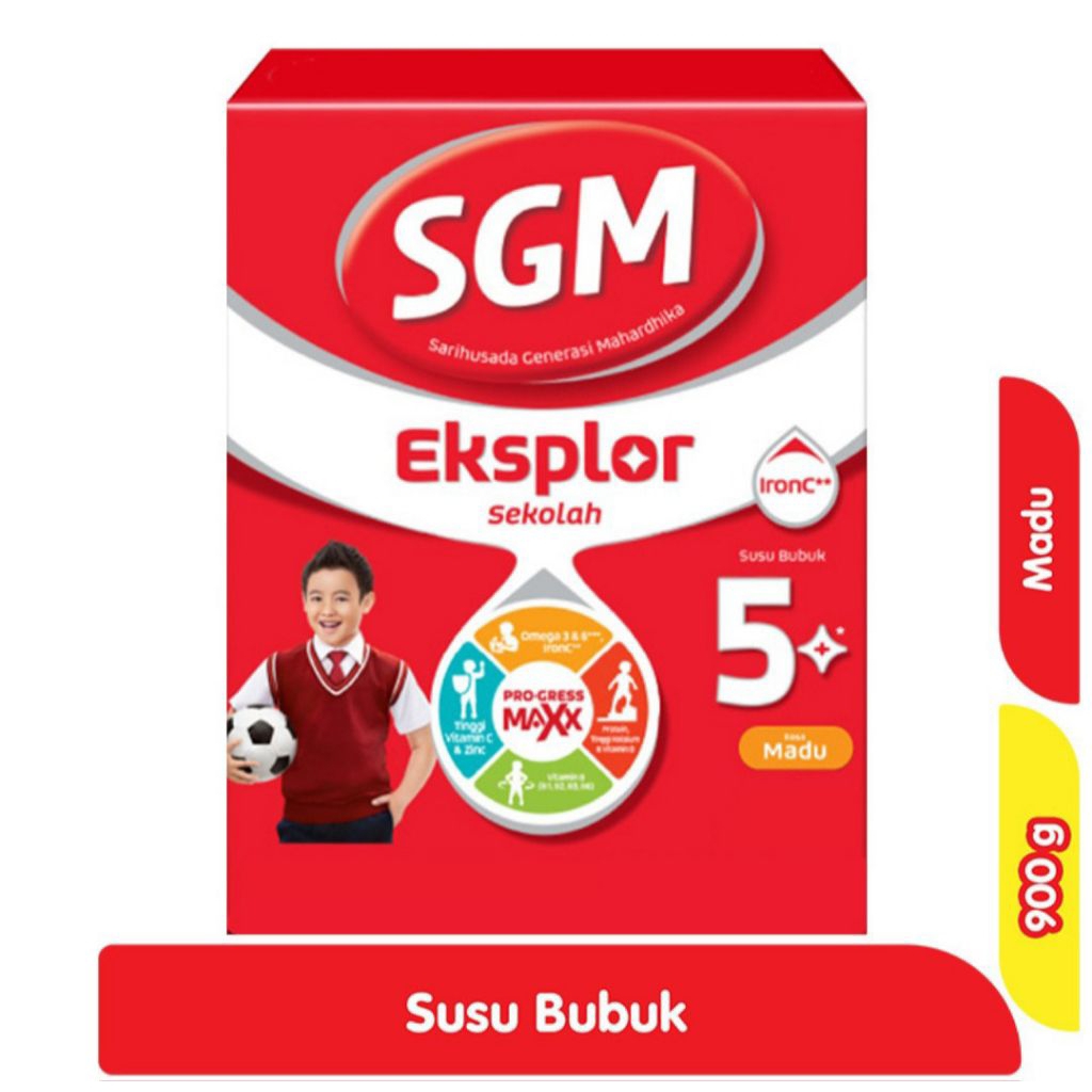 SGM Eksplor 5+ Plus (Madu) 900 gram