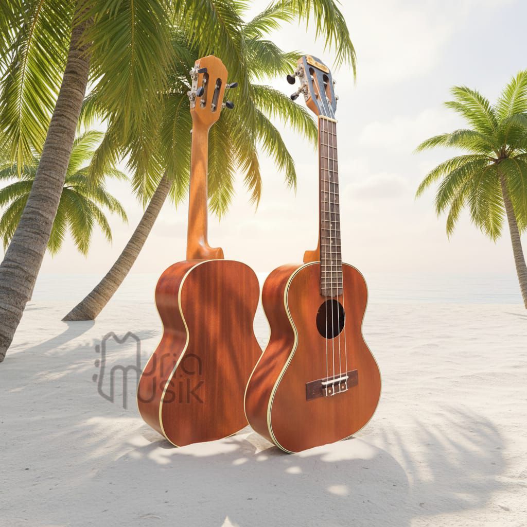 Ukulele Tenor Cowboy original Tuner