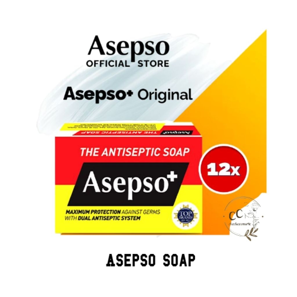 Asepso Soap/Sabun Asepso 80gr