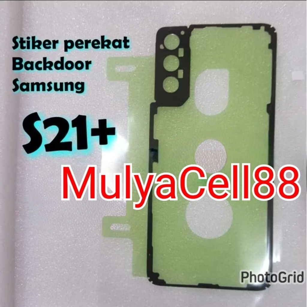 sticker adhesive lem perekat backdoor Samsung S21+ S21 plus