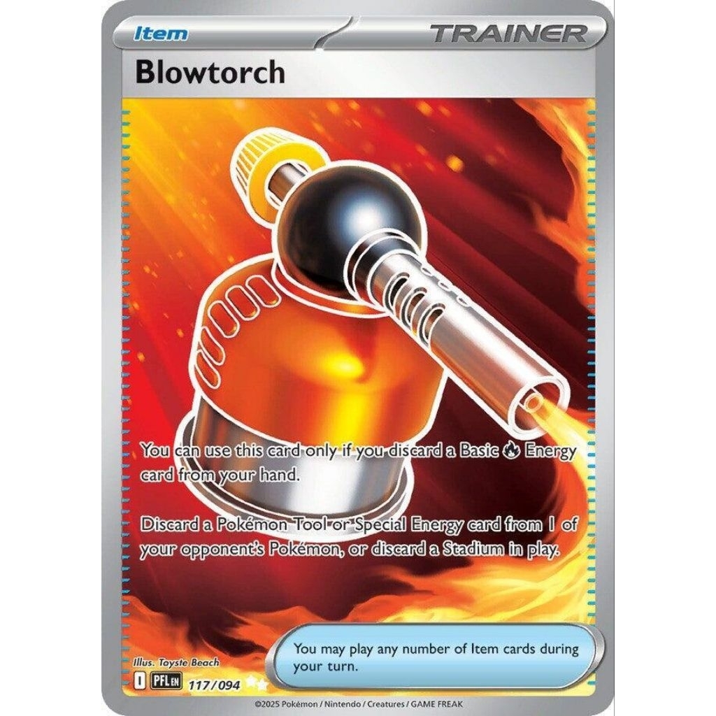 Blowtorch PFL EN 117/094 Ultra Rare English