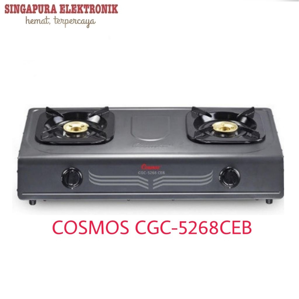 Cosmos Kompor 2 Tungku CGC-5268CEB