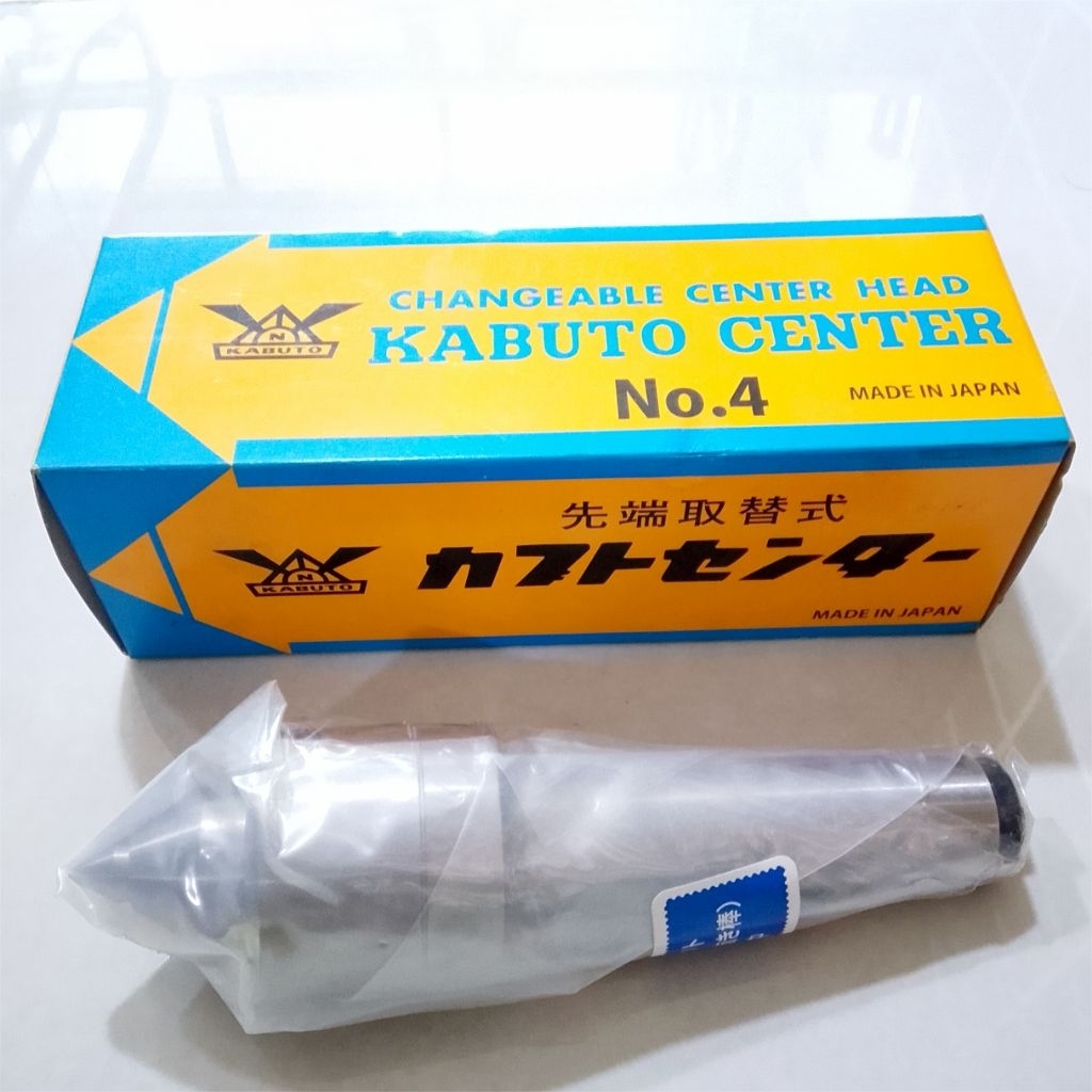 Live center MT4 Original KABUTO Center mesin bubut putar MT 4