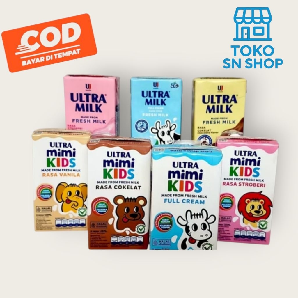 Ultra Milk UHT Mini 125ml / Ultra mimi Kids UHT 125ml