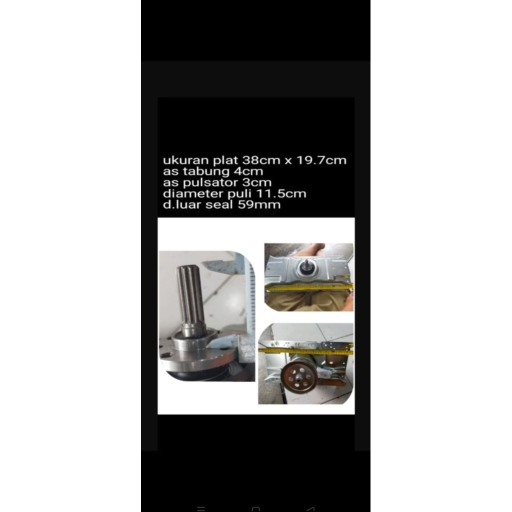 gearbox toshiba AW BX90KN gear box mesin cuci top loafing AW-90KN