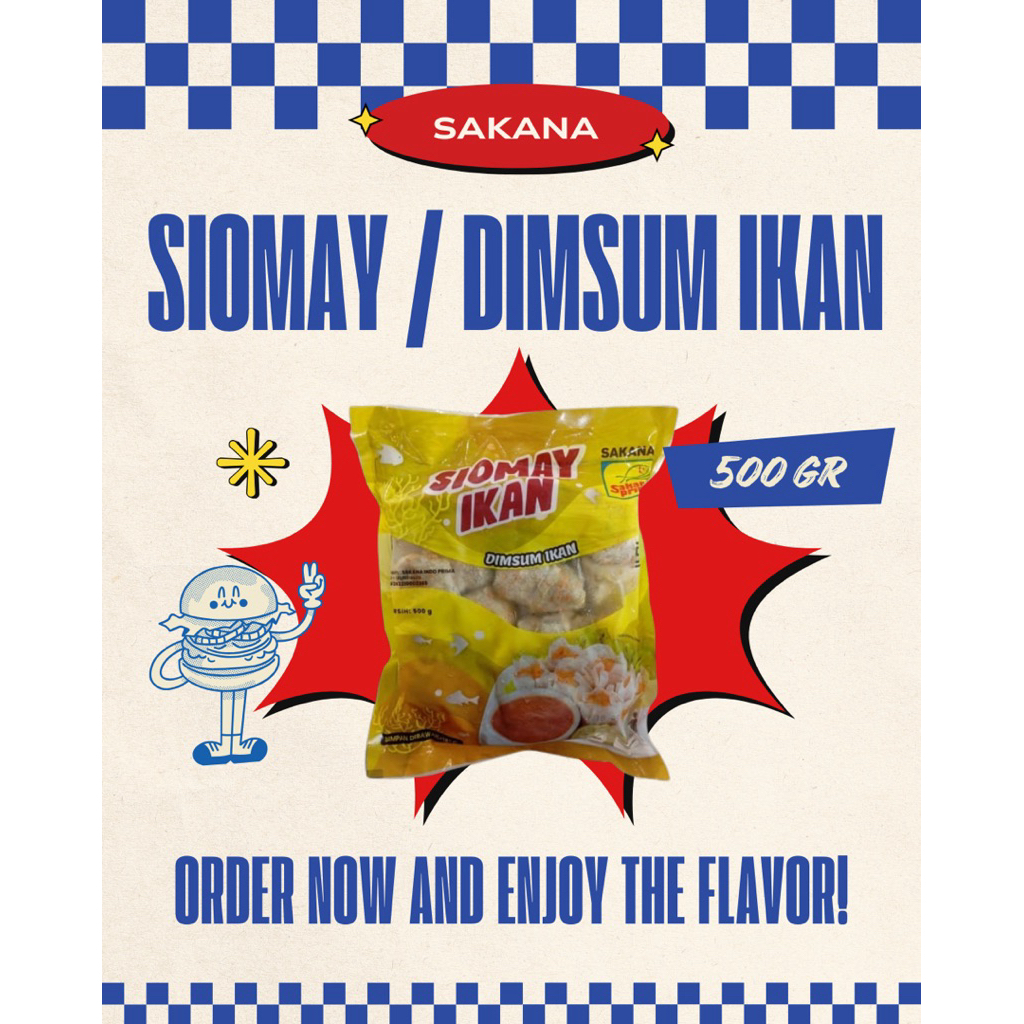 SAKANA Siomay / Dimsum Ikan 500gr