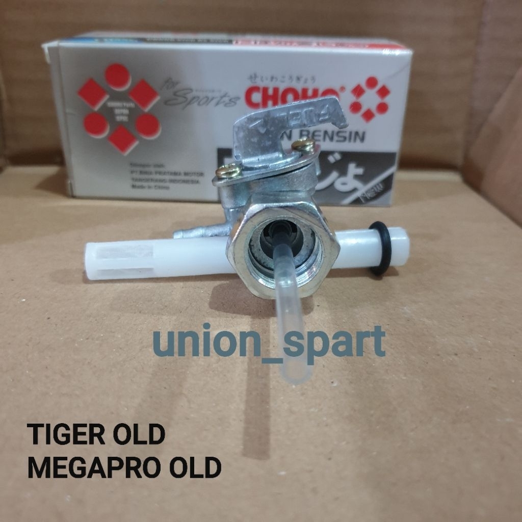 UNION_SPART Kran bensin kran isapan minyak tangki TIGER OLD MEGAPRO OLD CHOHO
