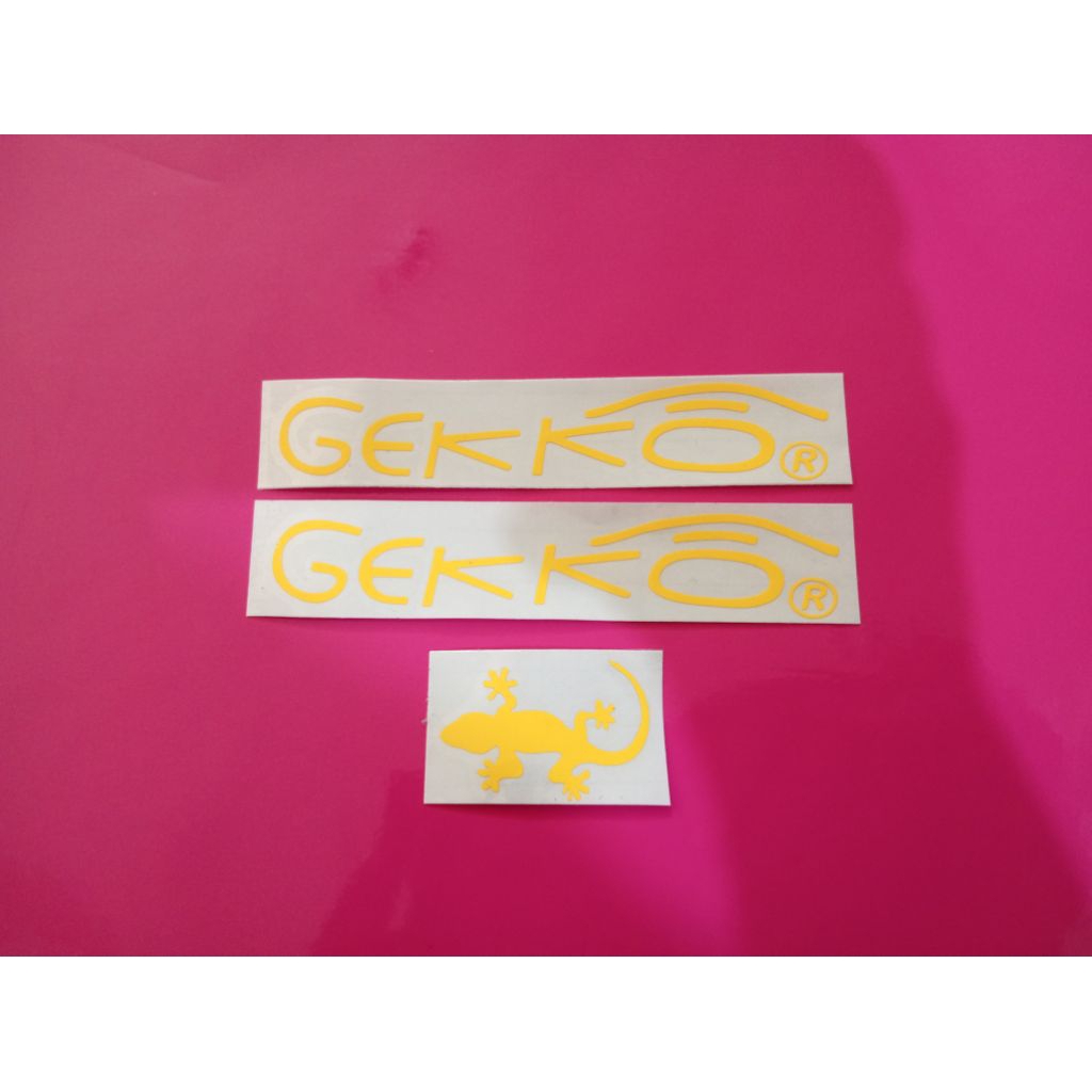 stiker cutting sepeda gekko
