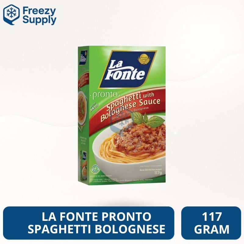 La Fonte Pronto Spaghetti Saos Bolognese 117gr