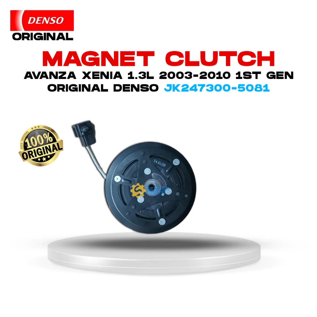 MAGNET CLUTCH AVANZA XENIA 1.3L 2003-2010 1st Gen ORIGINAL DENSO 4PK JK247300-5081