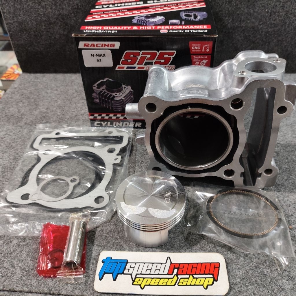 BLOK SEHER SP5 BLOK BORE UP 63mm BUAT YAMAHA NMAX 155 / AEROX 155 / LEXI / NEW NMAX / NEW AEROX / NE