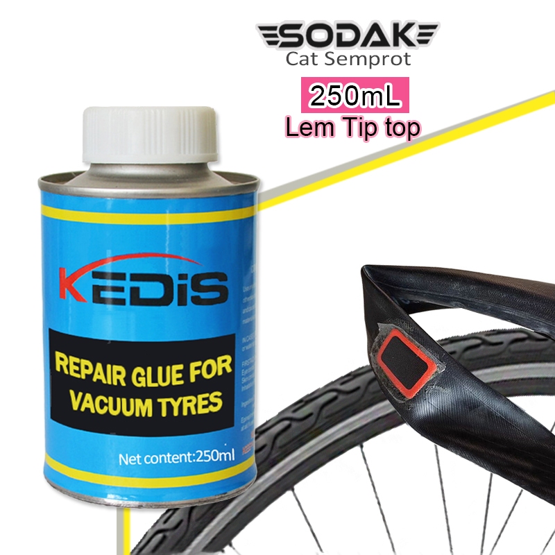 250ml Lem Tambal Ban / Lem Ban / Lem Tip Top / Alat Tambal Ban sepeda motor