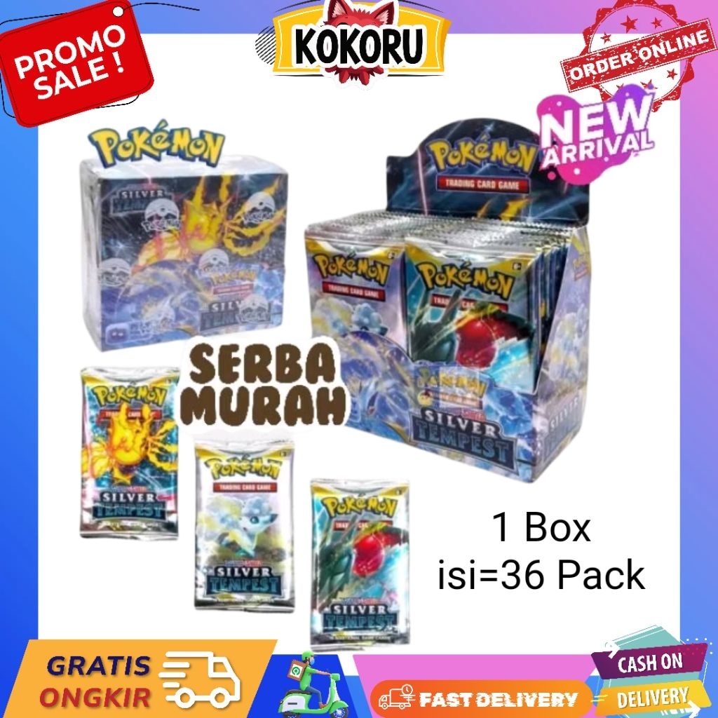 [READY]  Kartu Pokemon 1 Box New 360 Pcs Random Acak