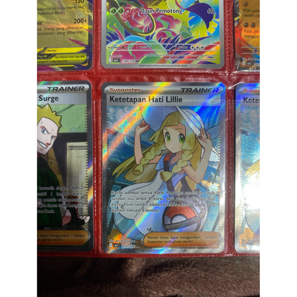 Pokemon Card Ketetapan Hati Lillie