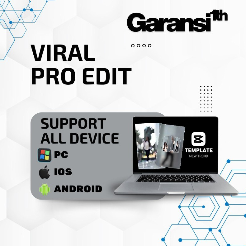 Editor Profesional Capcut Pro 1Tahun Full Garansi