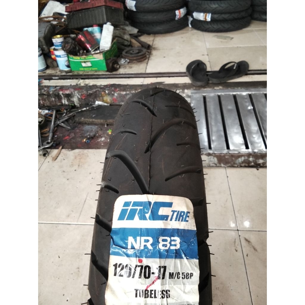 BAN MOTOR IRC 120/70-17 120/70 RING 17 TUBLES