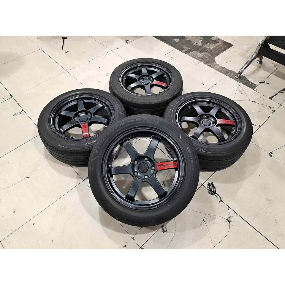 Velg jdm RACING VOLKS R17 lebar7.5 pcd5X114