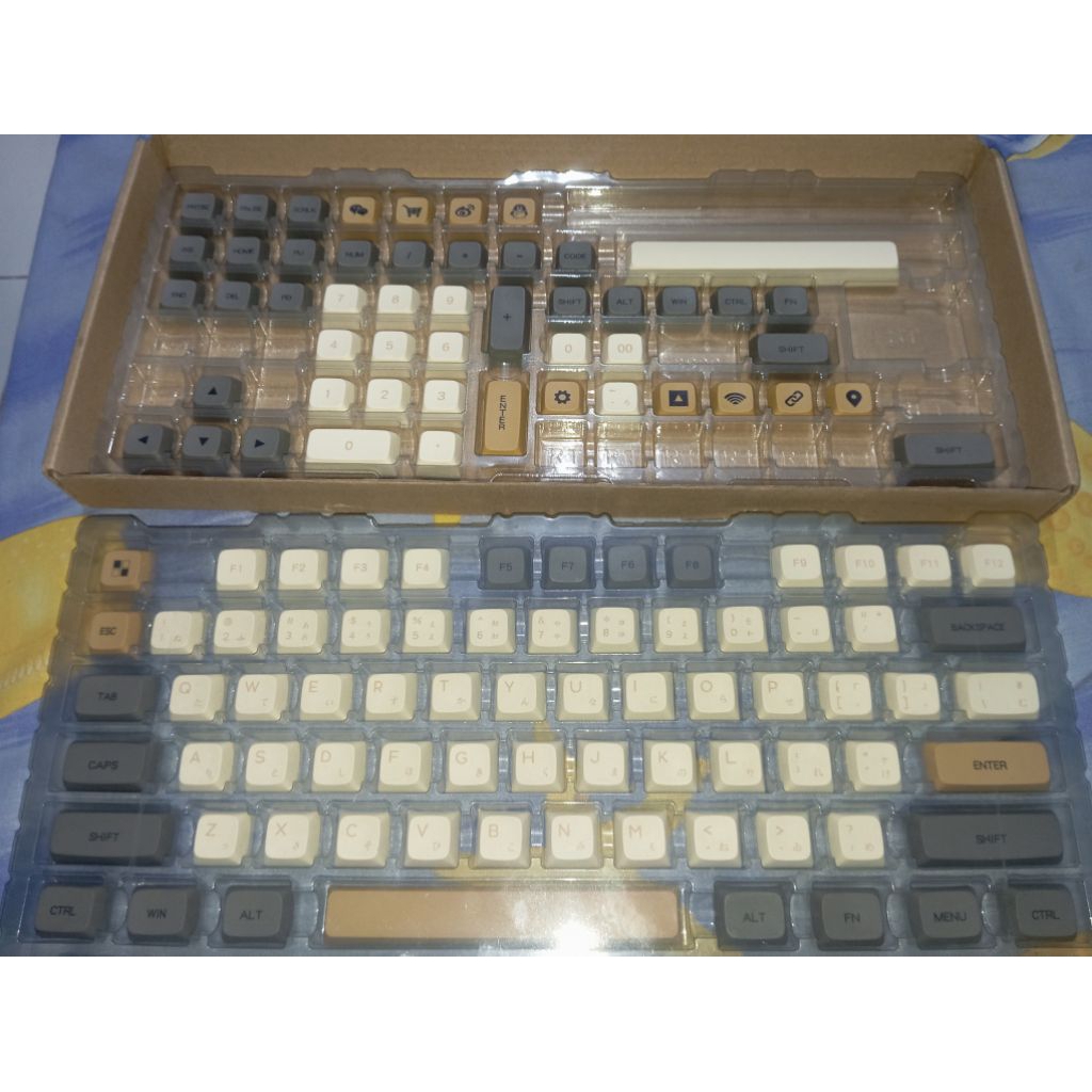 Keycaps PBT Ember Japan Root XDA Profile