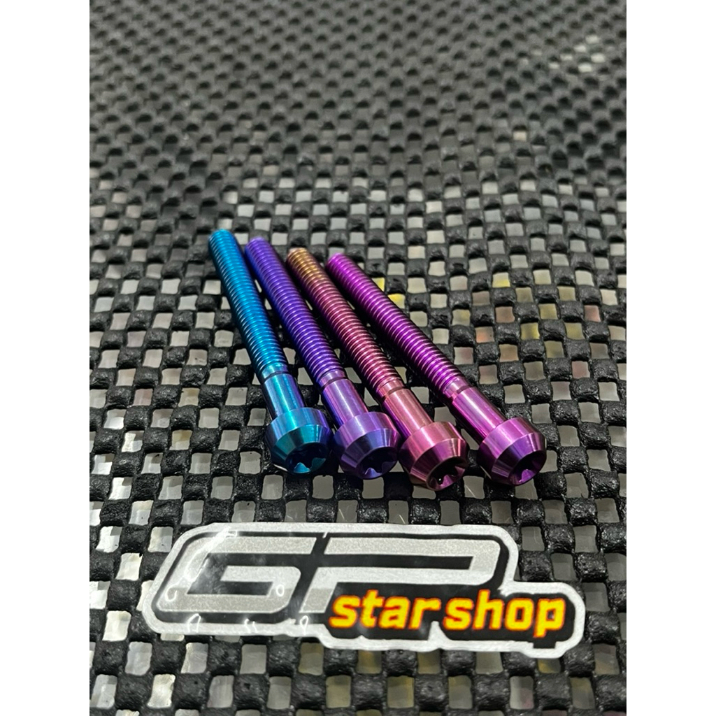 BAUT TITANIUM M6x50 SMALL DRAT 10