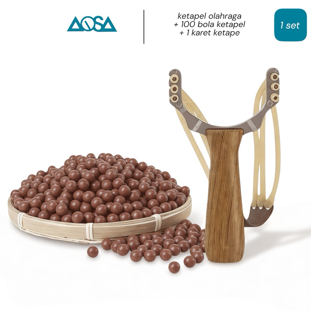 jingpindangong full set - ketapel alumunium slingshot olahraga