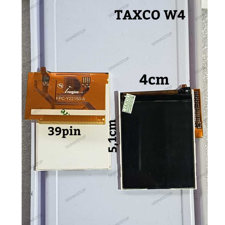 TAXCO W4 LCD LAYAR SCREEN LCD HP JADUL 39 PIN FPC-Y22150-A