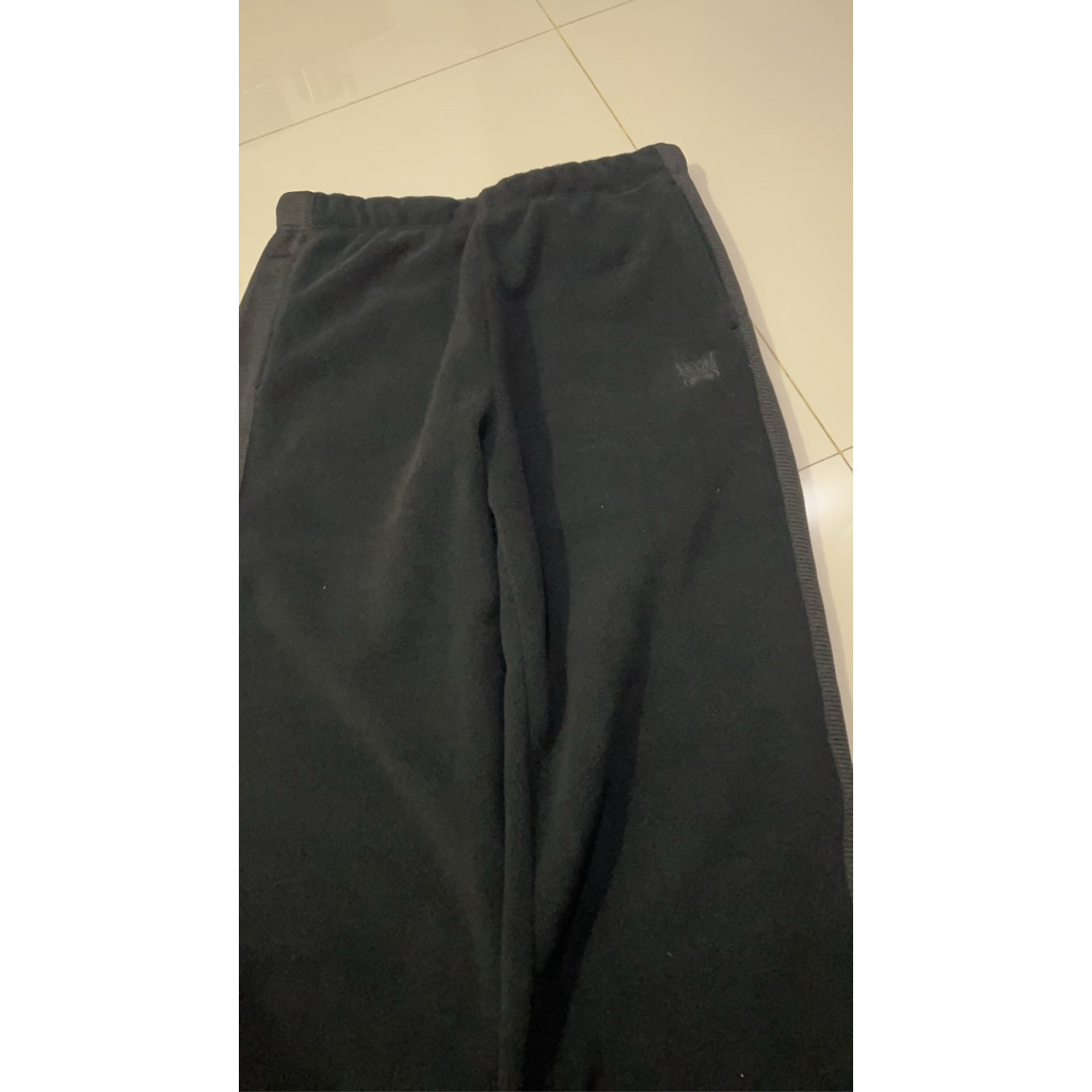 uniqlo needles fleece pants celana size L brand new black