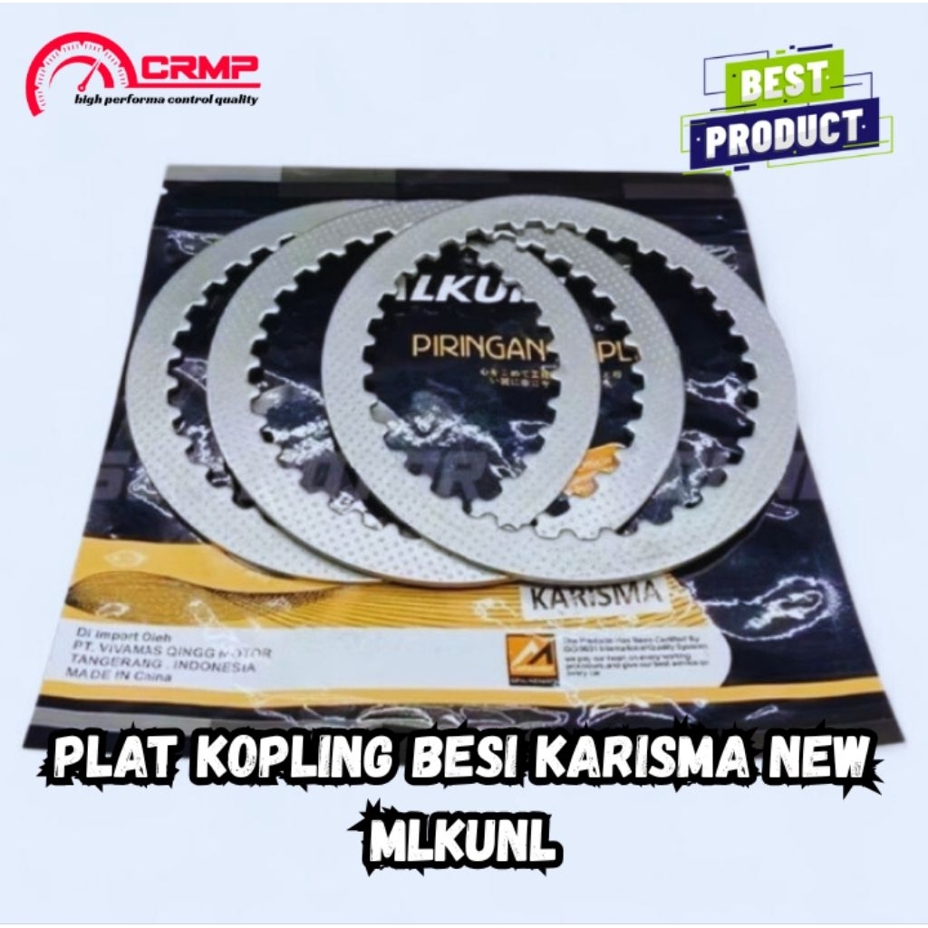 Plat Kopling Besi Plat Gesek Karisma Supra X 125 High Quality Mlkunl