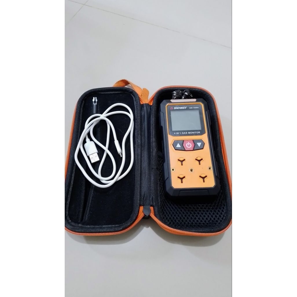 Gas detector Sndway SW-7500A CO H2S 02 EX 4in1 Combustible LEL Sensor SW7500A  Detector monitor