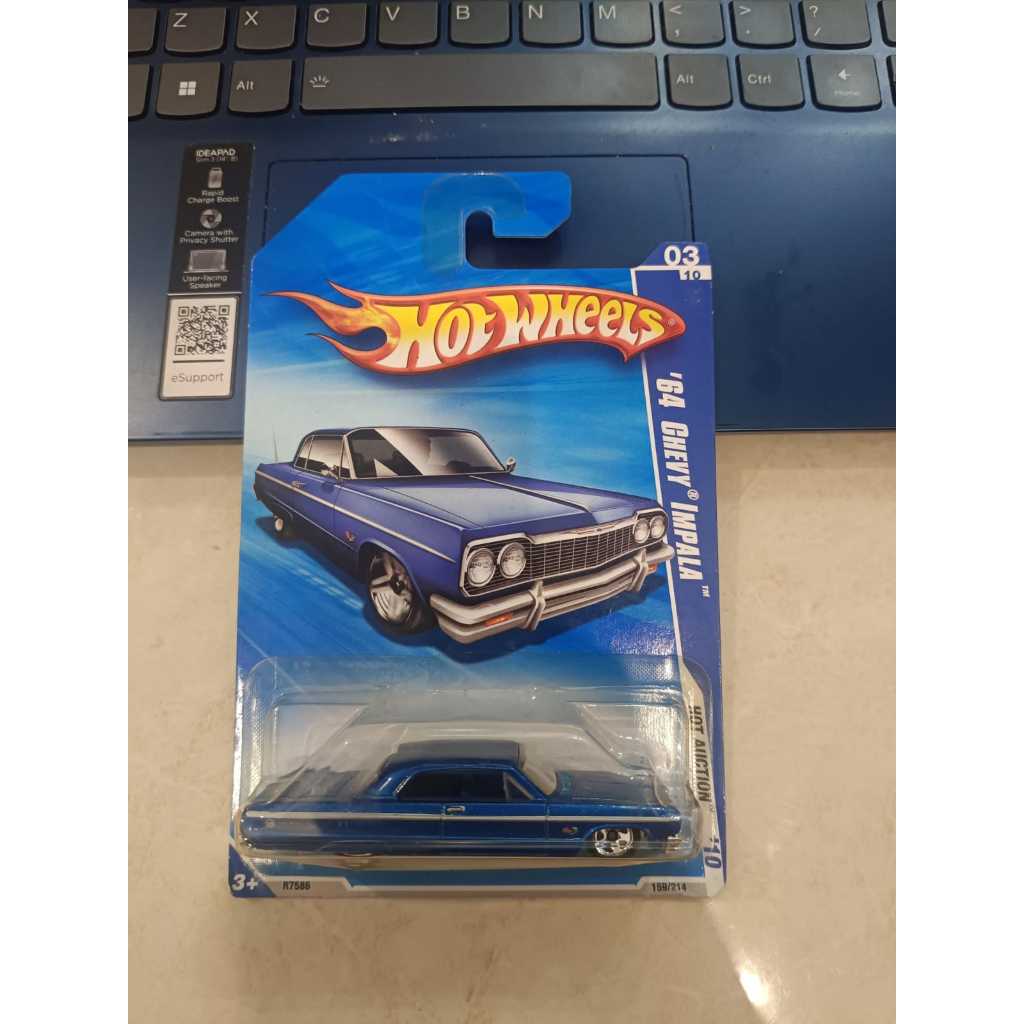 hot wheels 64 chevy impala hot auction