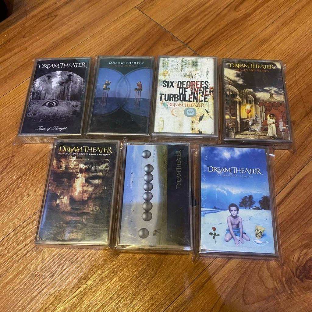 variasi kaset original dream theater