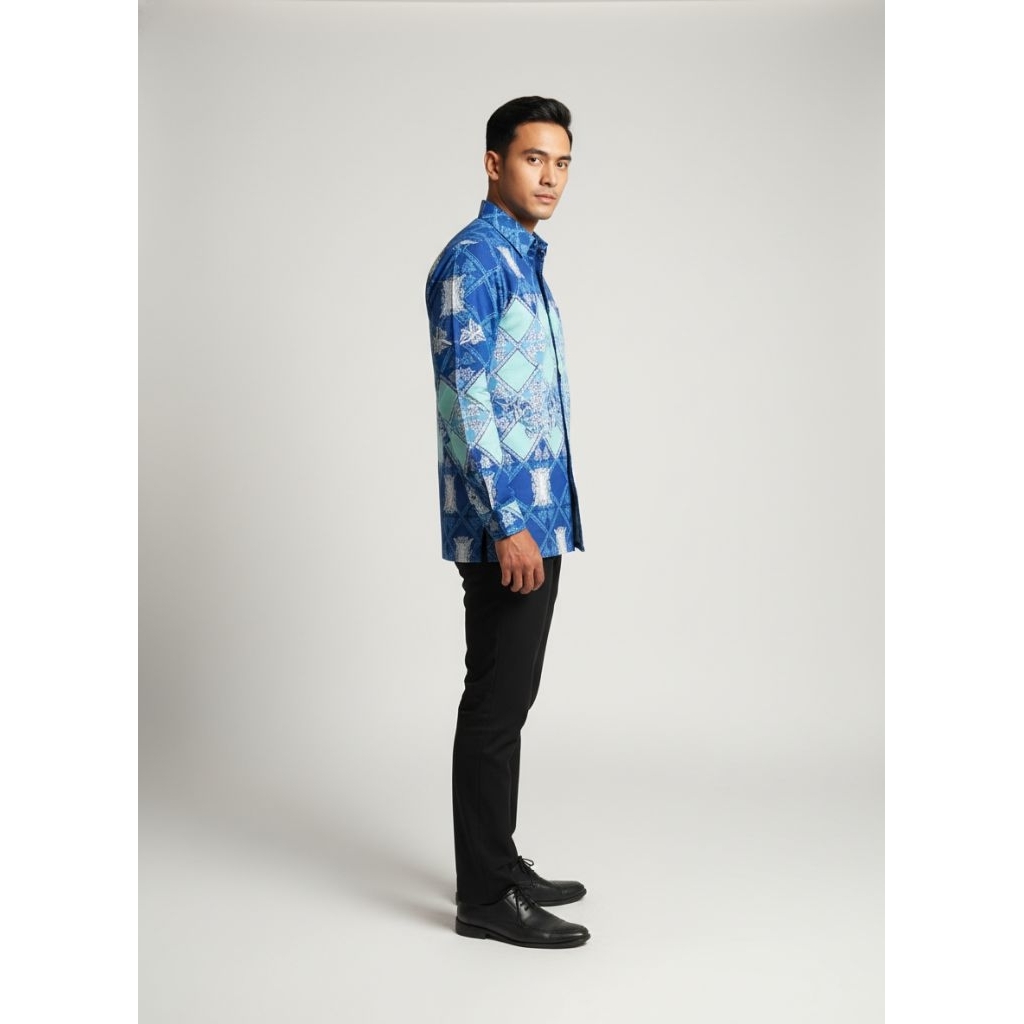 BATIK MOTIF ACEH (bakal kain atasan pria wanita belom jahit)