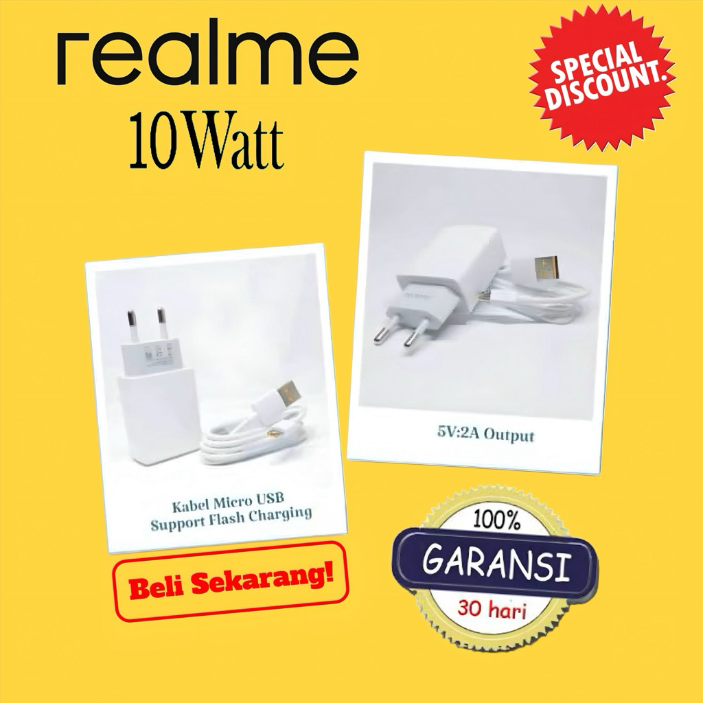 Charger Realme Original Fast Charging Micro Usb Carger Casan HP Realme 5 Ori