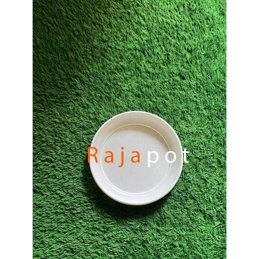 Tatakan Pot 25cm Putih