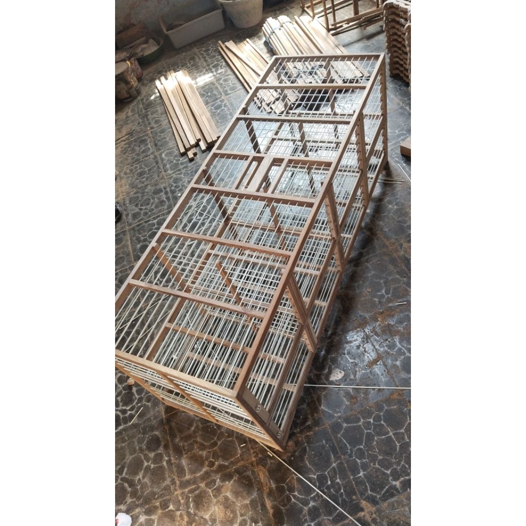 dondang jemur / dongdang merpati penjemuran untuk 4 pasang / 8 pintu (model pintu geser)