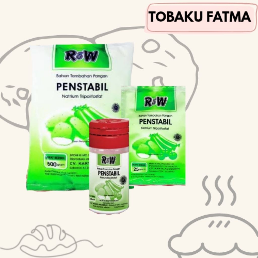Penstabil makanan R&W RW Pengenyal